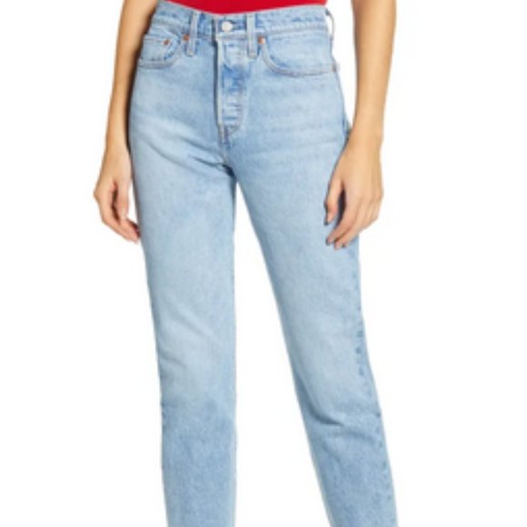 Levi's Wedgie Icon Fit High Waist Jeans - Picture 2 of 10